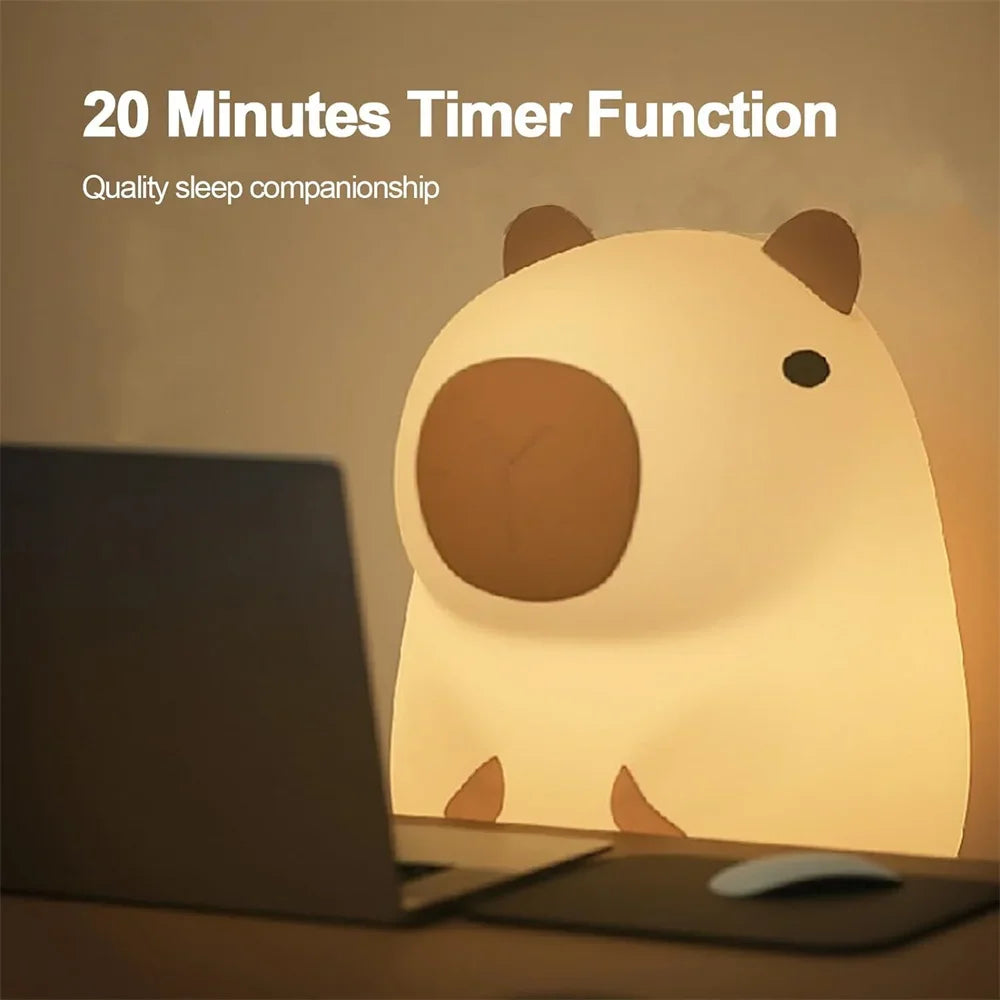 CozyCapy Capybara Night Lamp